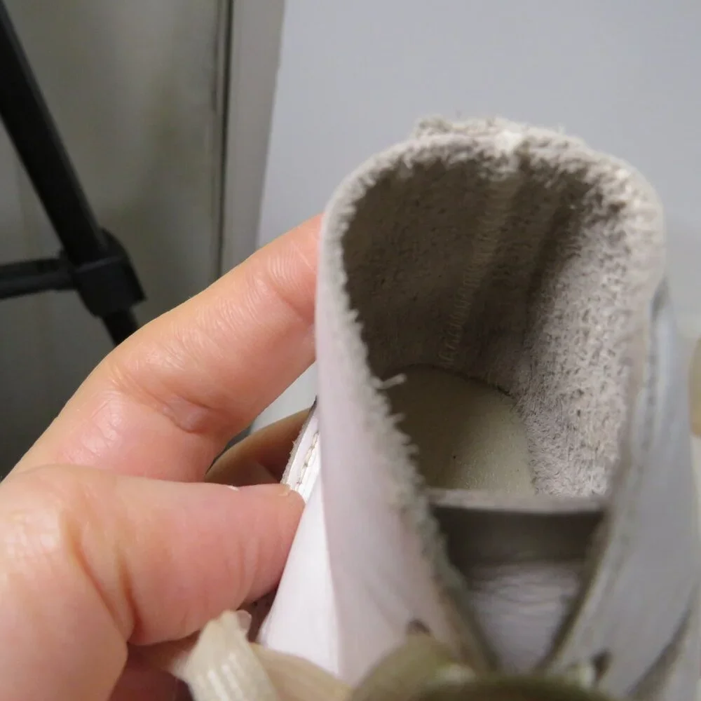 Baby Vintage White Leather Baby Shoes Scott's Shoes size 13W with original box